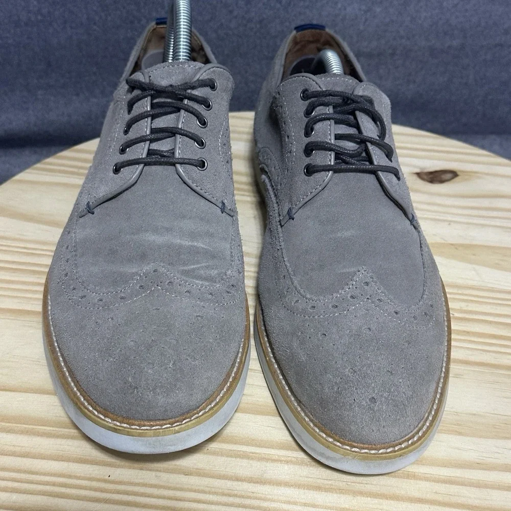 Blake Mckay‎ Carson Wingtip Suede Oxfords Men's Size 9.5 Lace Up Shoes Casual